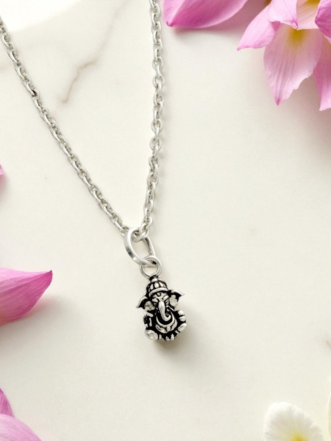 Azita 925 Sterling Silver God Ganesh Pendant