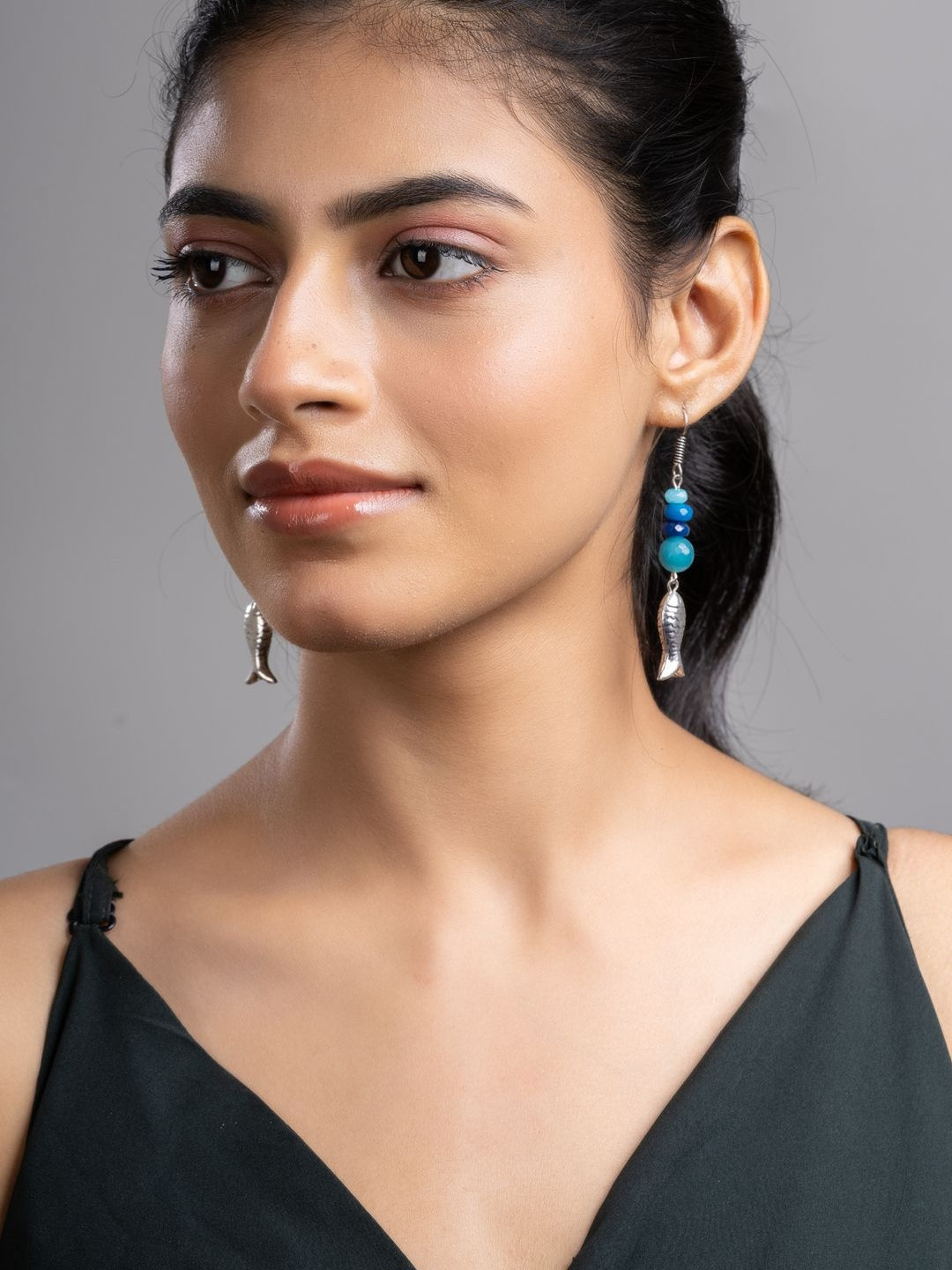 Look and Adorn Animal Shaped Drop Earrings