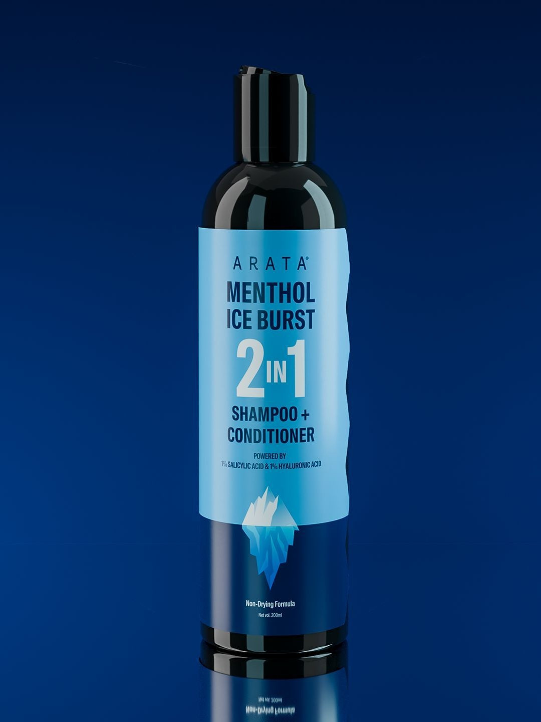 ARATA Menthol Ice Burst 2-In-1 Shampoo + Conditioner - 200 ml