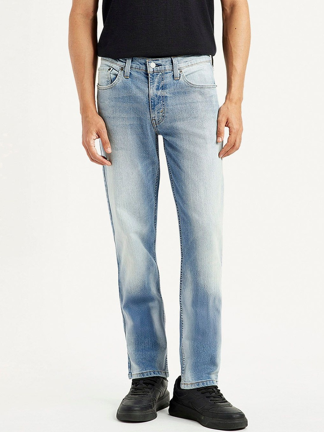 Levis Men's 511 Light Blue Slim Fit Mid Rise Jeans