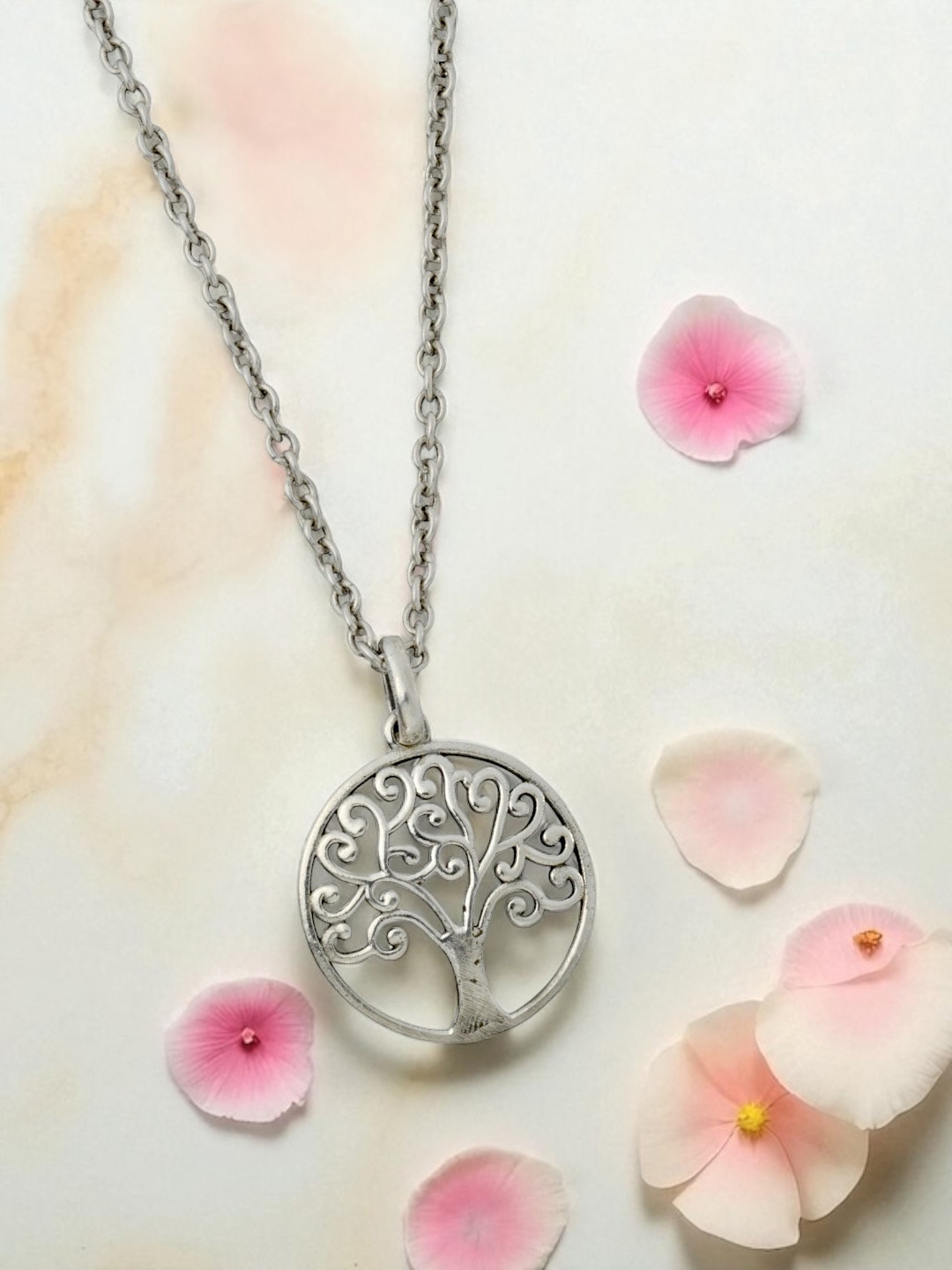Azita 925 Sterling Silver Tree of Life Pendant