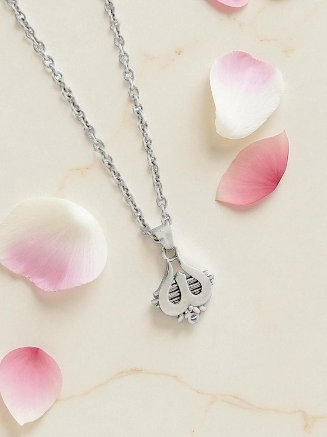 Azita 925 Sterling Silver God Shiv trishul small Pendant