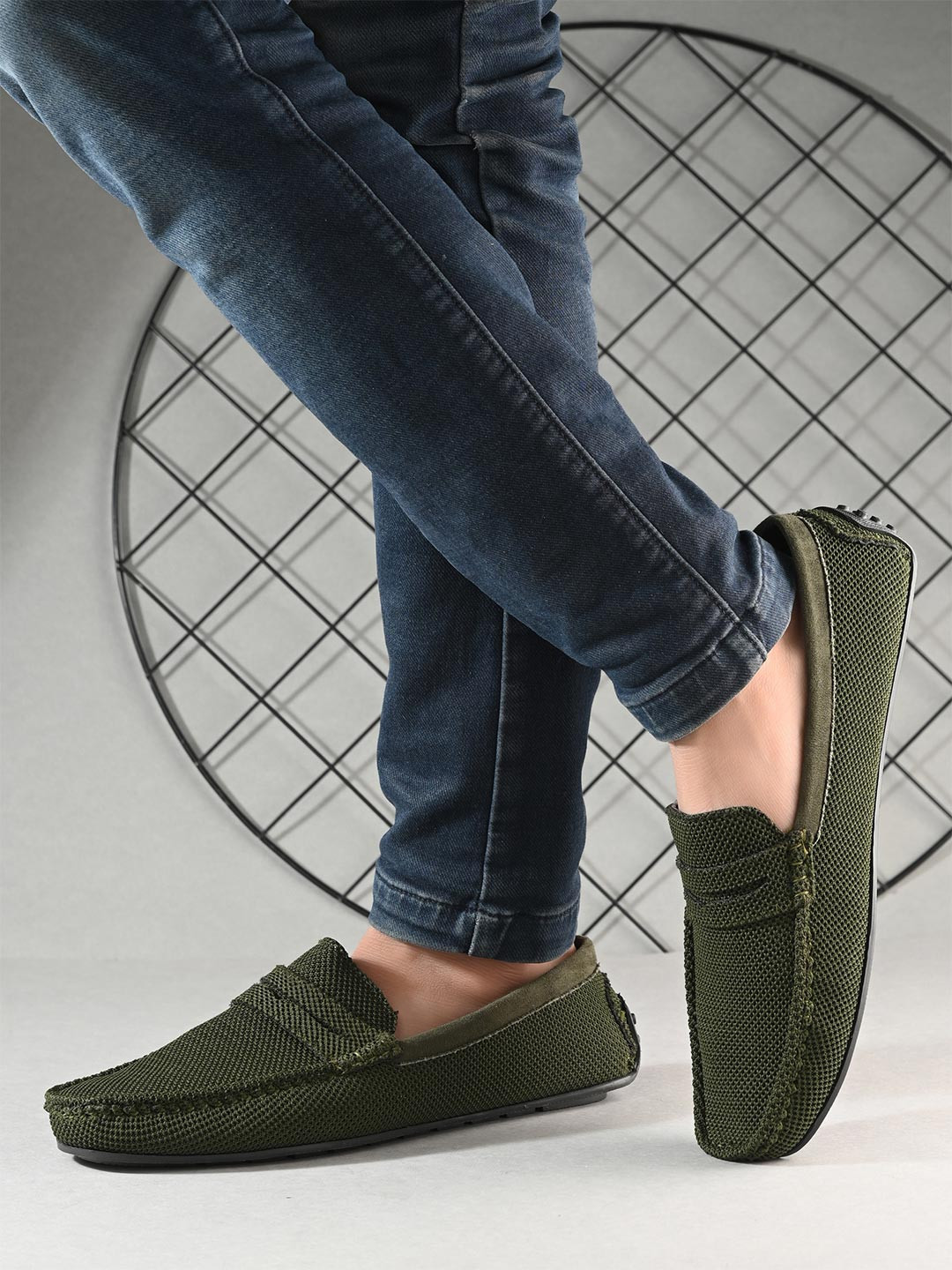 Killer Lightweight Textured Round Toe Loafers