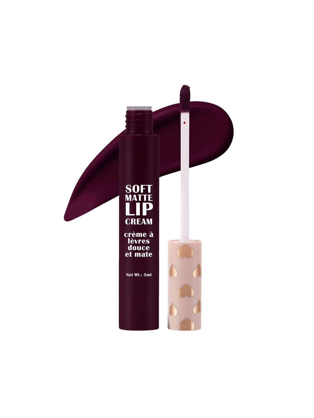 Beauty People Soft Matte Waterproof Liquid Lip Cream 5 ml - Plum Drizzle