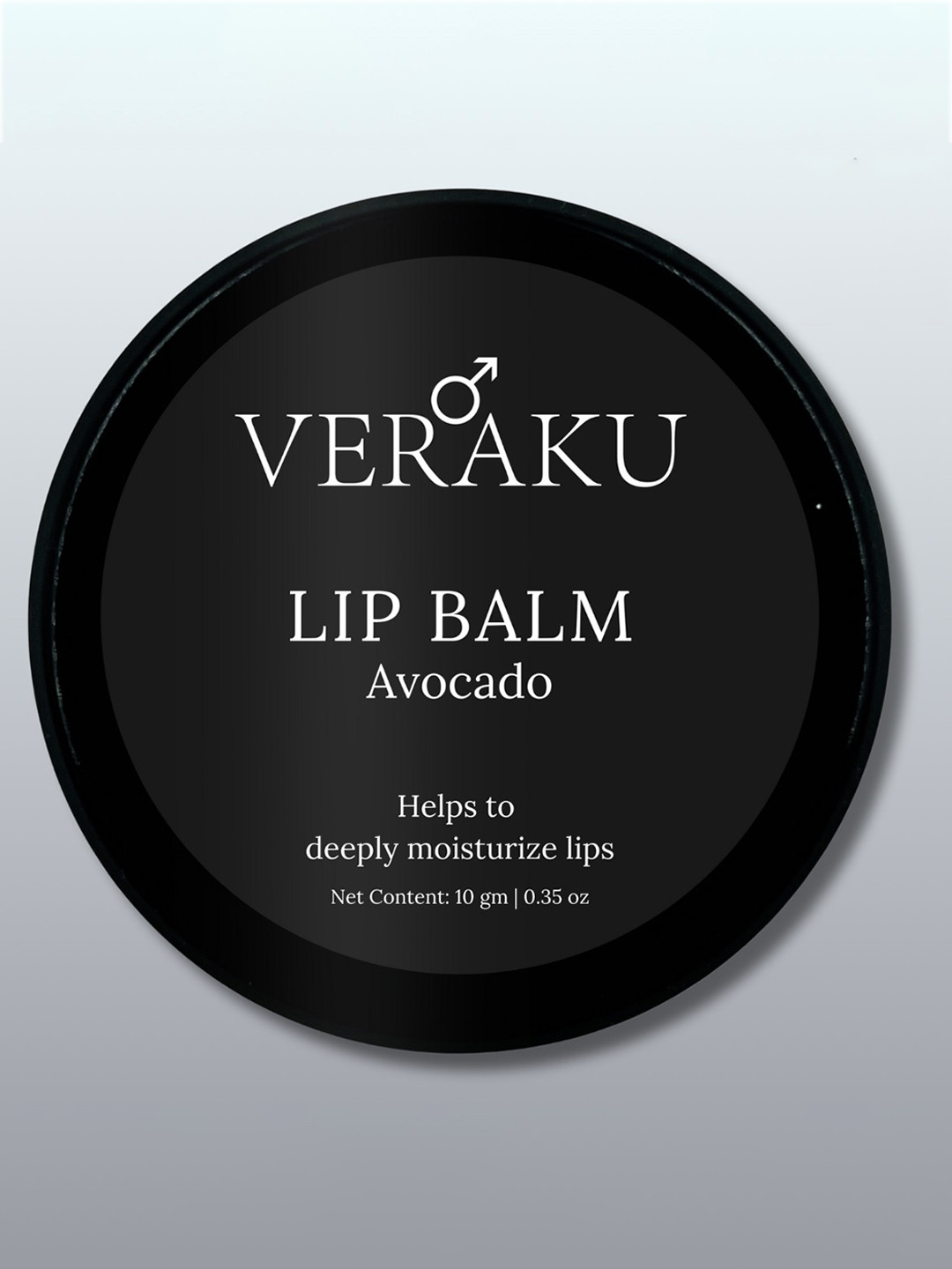 VERAKU Men Deeply Moisturize Lips Avocado Lip Balm - 10 g