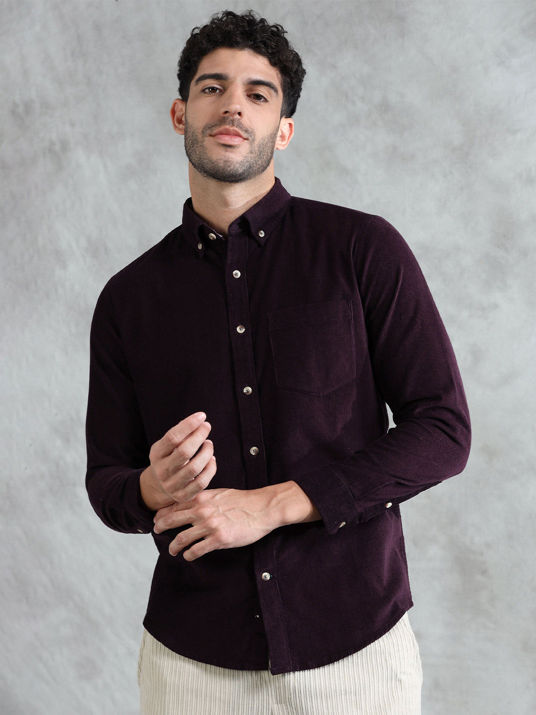 THE FORMAL CLUB Men Smart Casual Shirt