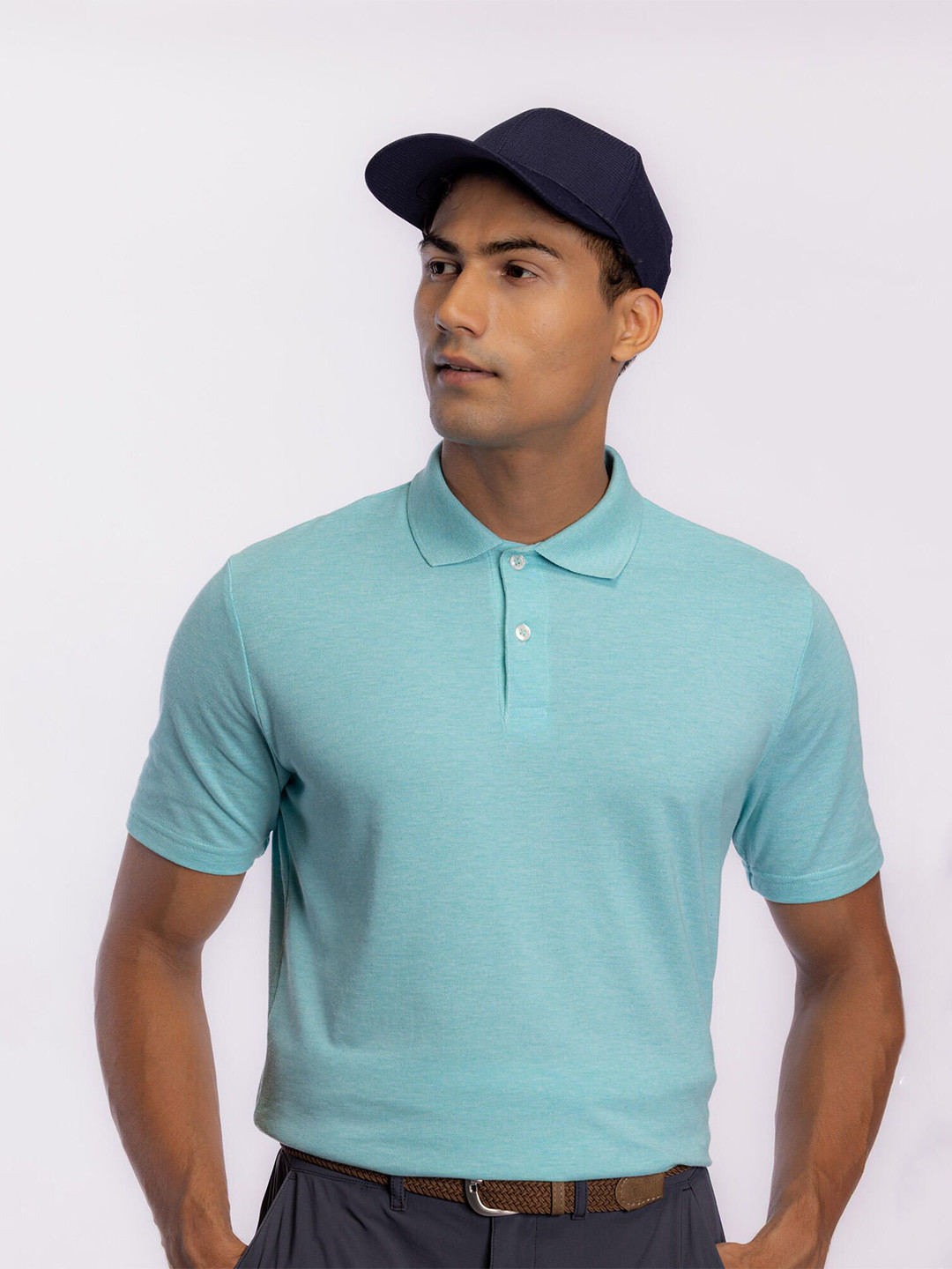 Decathlon Polo Collar Cotton Golf T-shirt