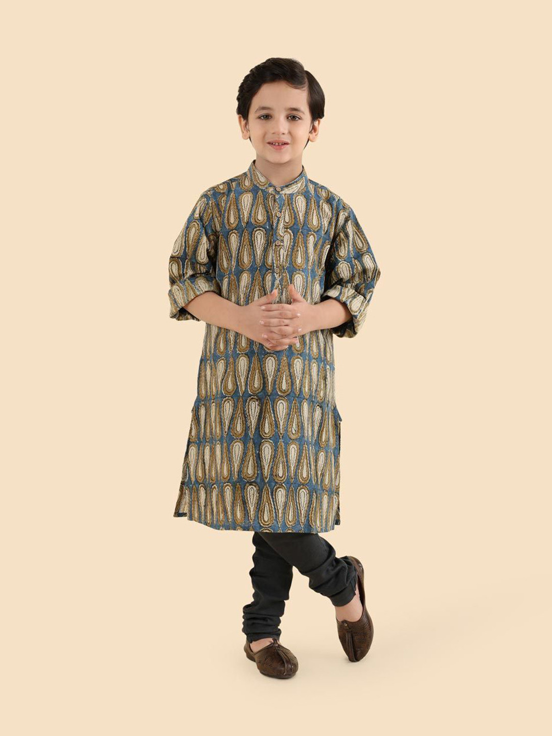 Fabindia Boys Printed Kurta