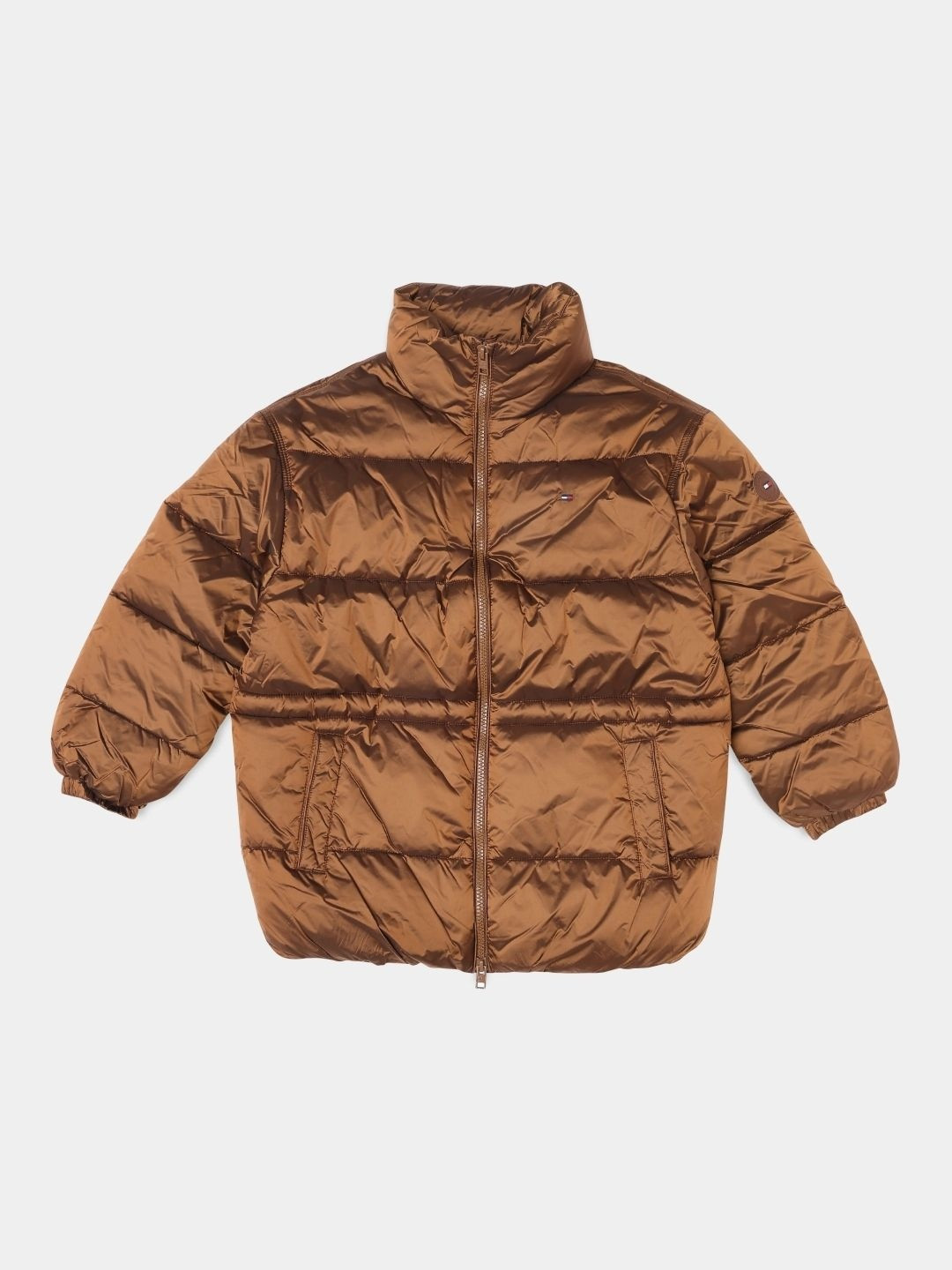 Tommy Hilfiger Girls Long Sleeves Lightweight Puffer Jacket