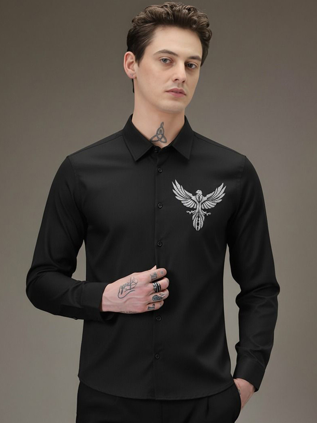 CLASSY VOUGE Men Classic Party Shirt