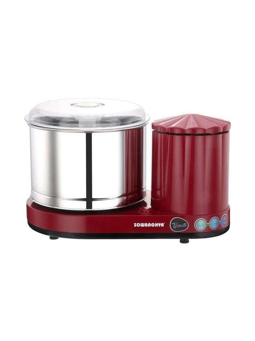 sowbhagya Red 2025 Stainless Steel Wet Grinder-2 Ltr