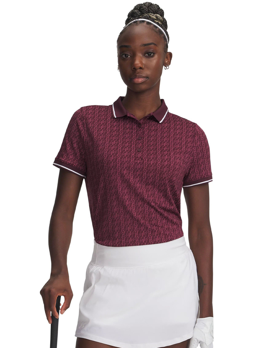 UNDER ARMOUR Drive Jacquard Golf Polo T-shirt