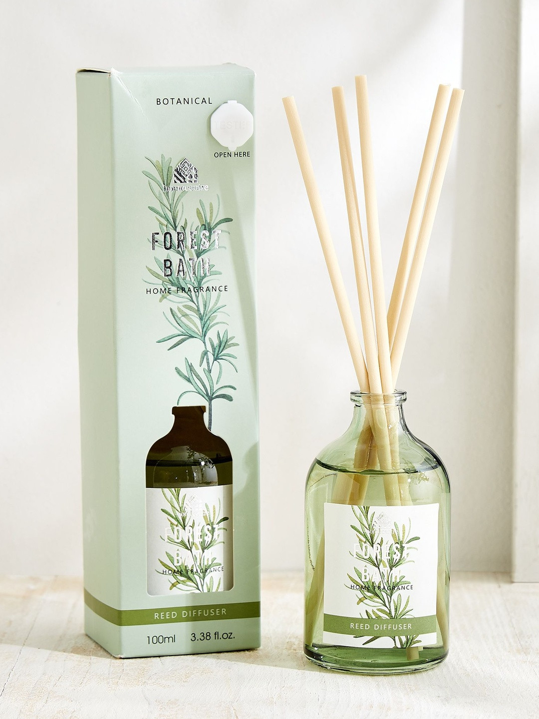 Home Centre Garnet Serene Botany Forest Bath Reed Diffuser Set 100ml
