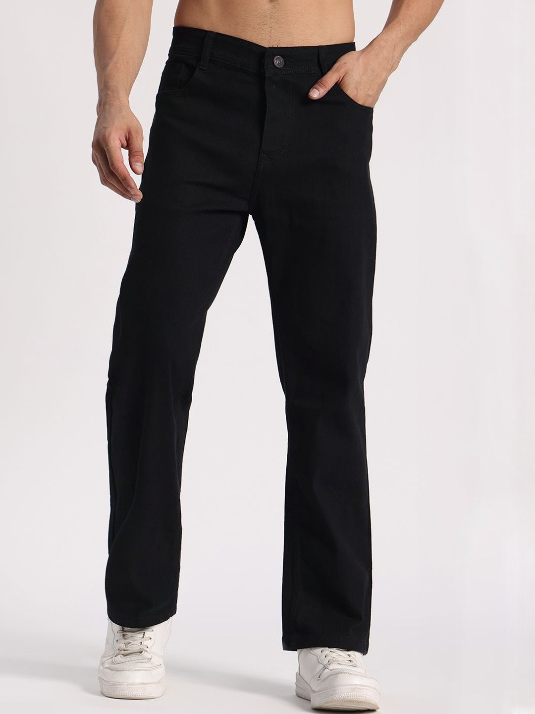 COY Men Comfort Relaxed Fit Mid-Rise Stretchable Jeans