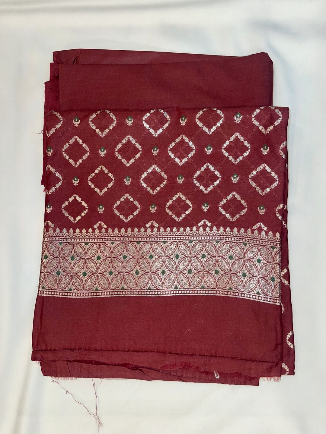 NEE DESIGNSS Ethnic Motifs Woven Design Pure Silk Unstitched Dress Material