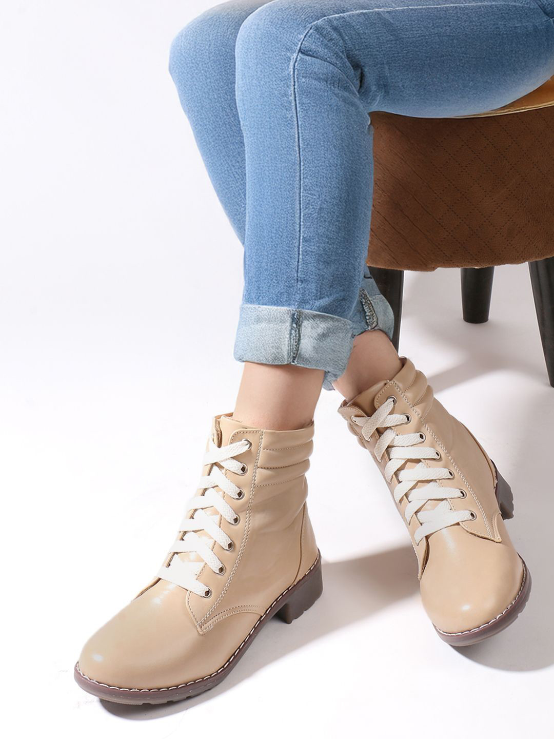 Sole Saga Women Casual Round Toe Winter Boots