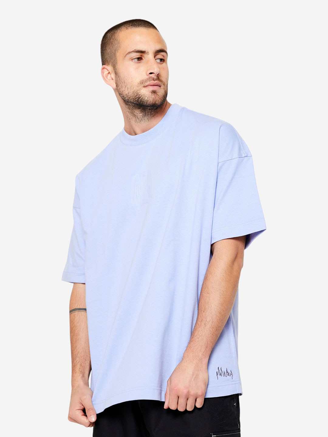 Decathlon Damestoy Signature Large Skateboarding Pure Cotton T-Shirt