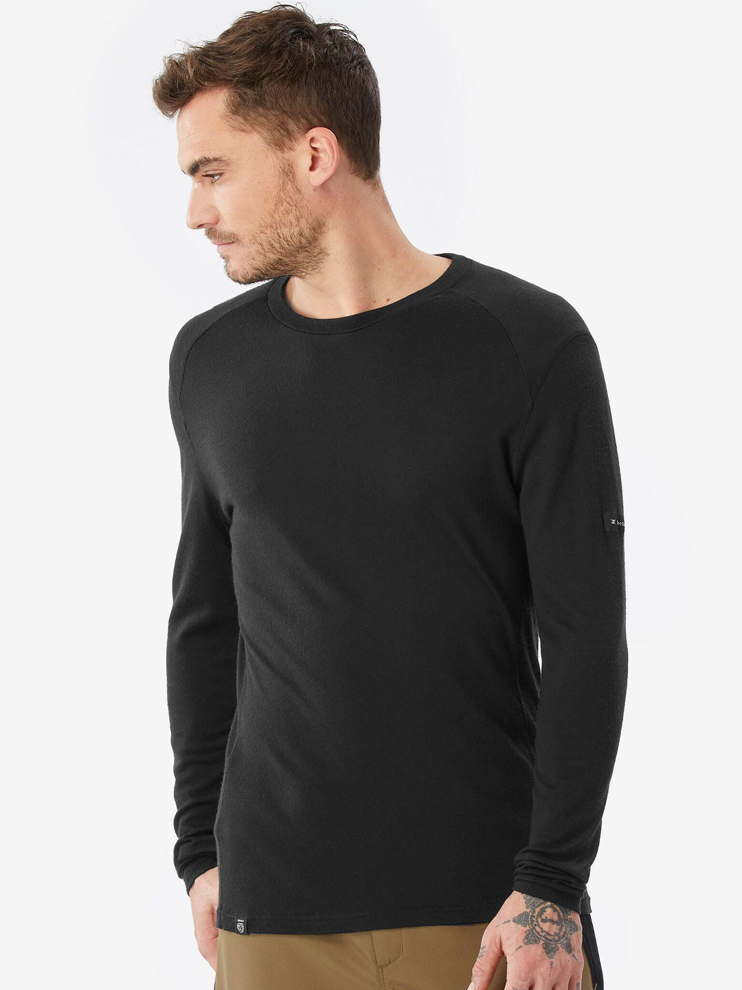 Decathlon MT500 Merino Wool Long-Sleeve T-Shirt