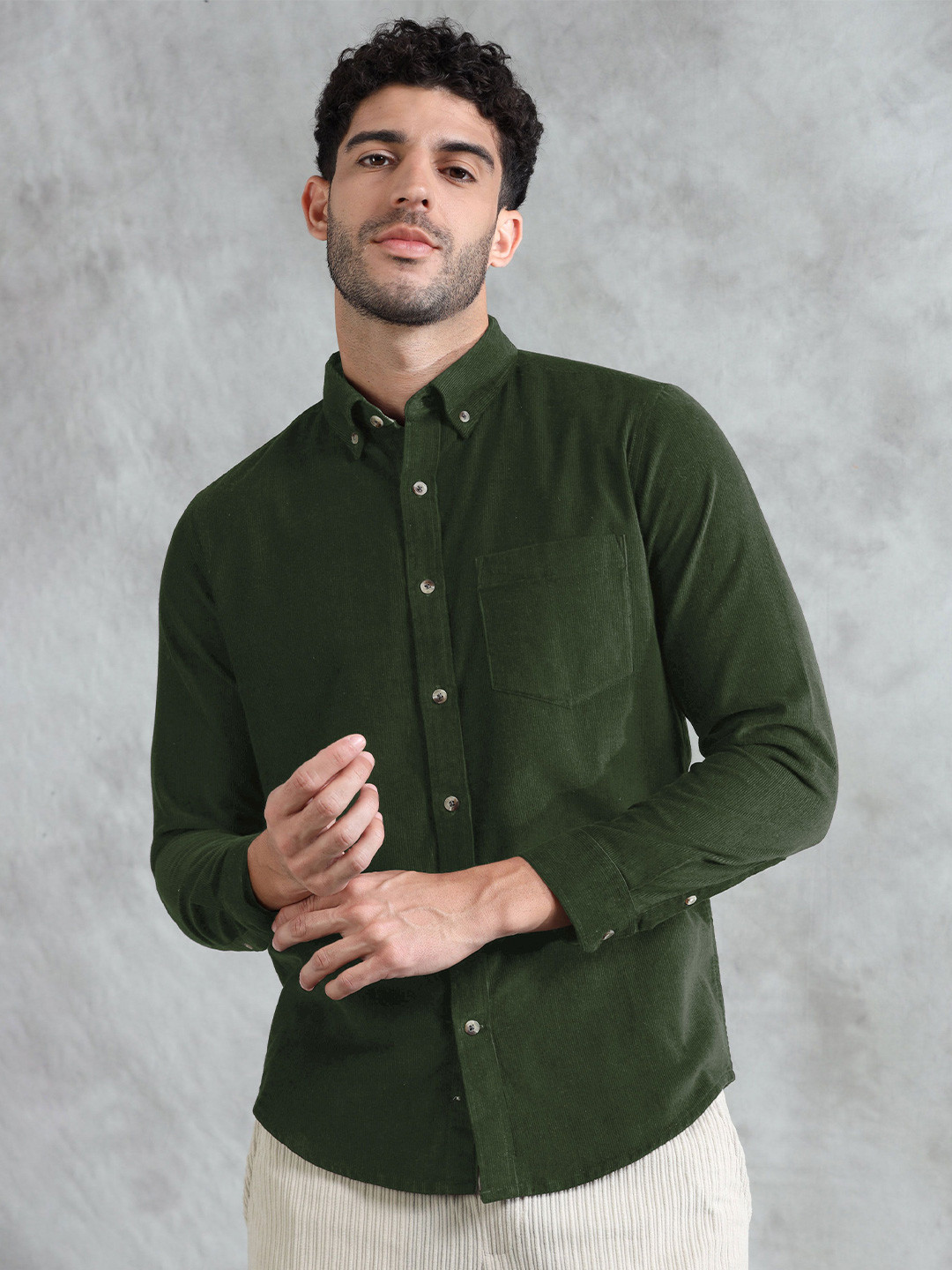 THE FORMAL CLUB Men Smart Casual Shirt