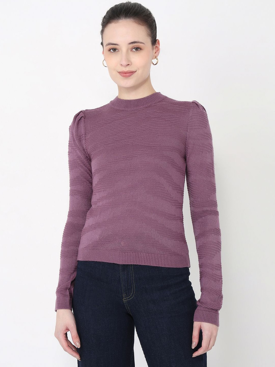 Kraus Jeans Puff Sleeve Top
