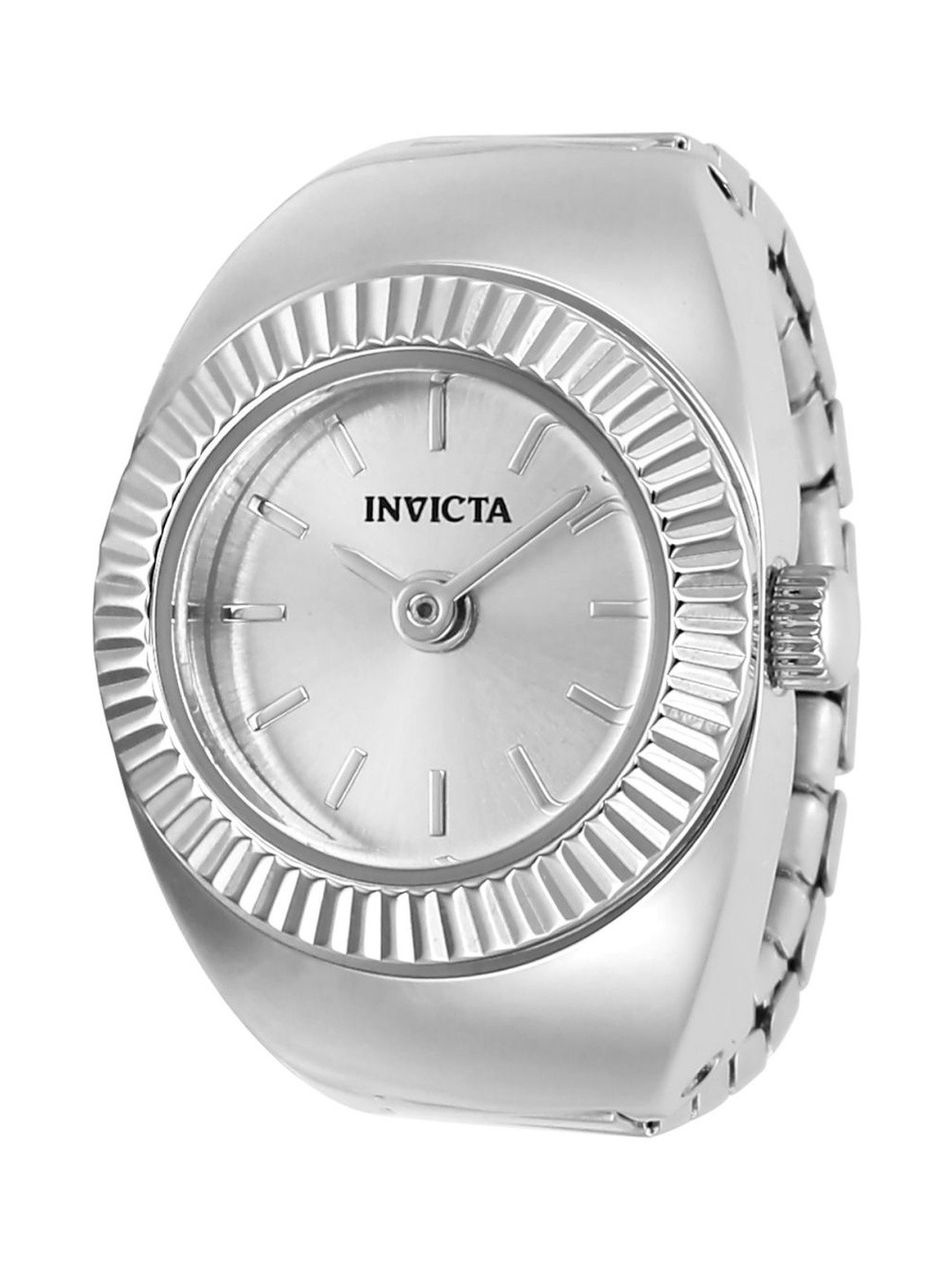 Invicta Women Stainless Steel Mini Ring Analogue Watch 48946
