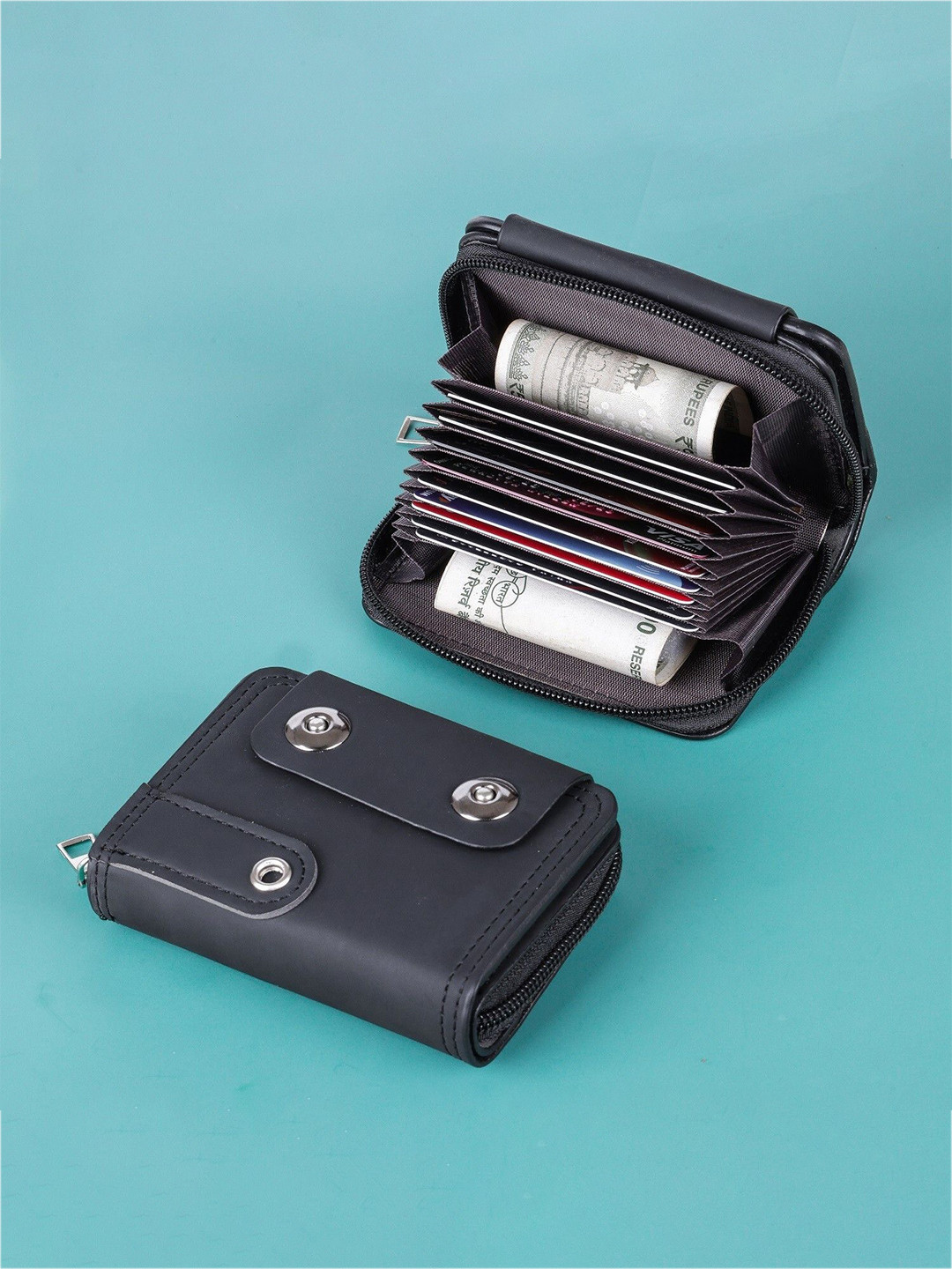 WATCHSTAR Unisex Synthetic Leather Card Holder Wallets