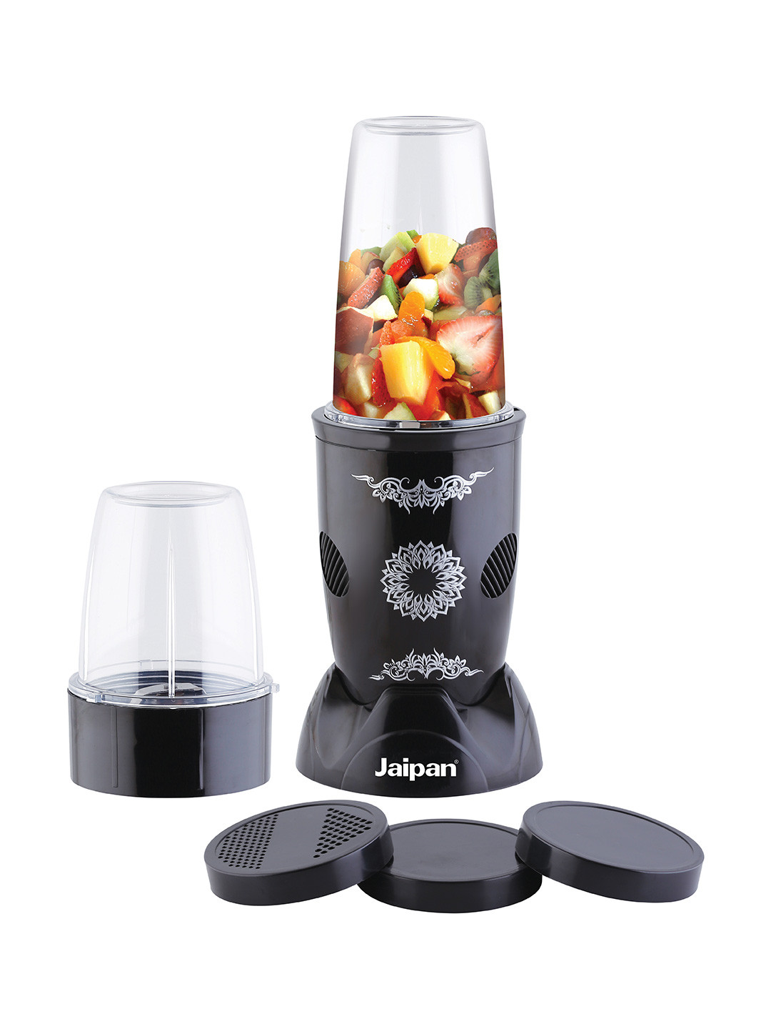 Jaipan Nutri Mix Black Stainless Steel 450W Mixer Grinder