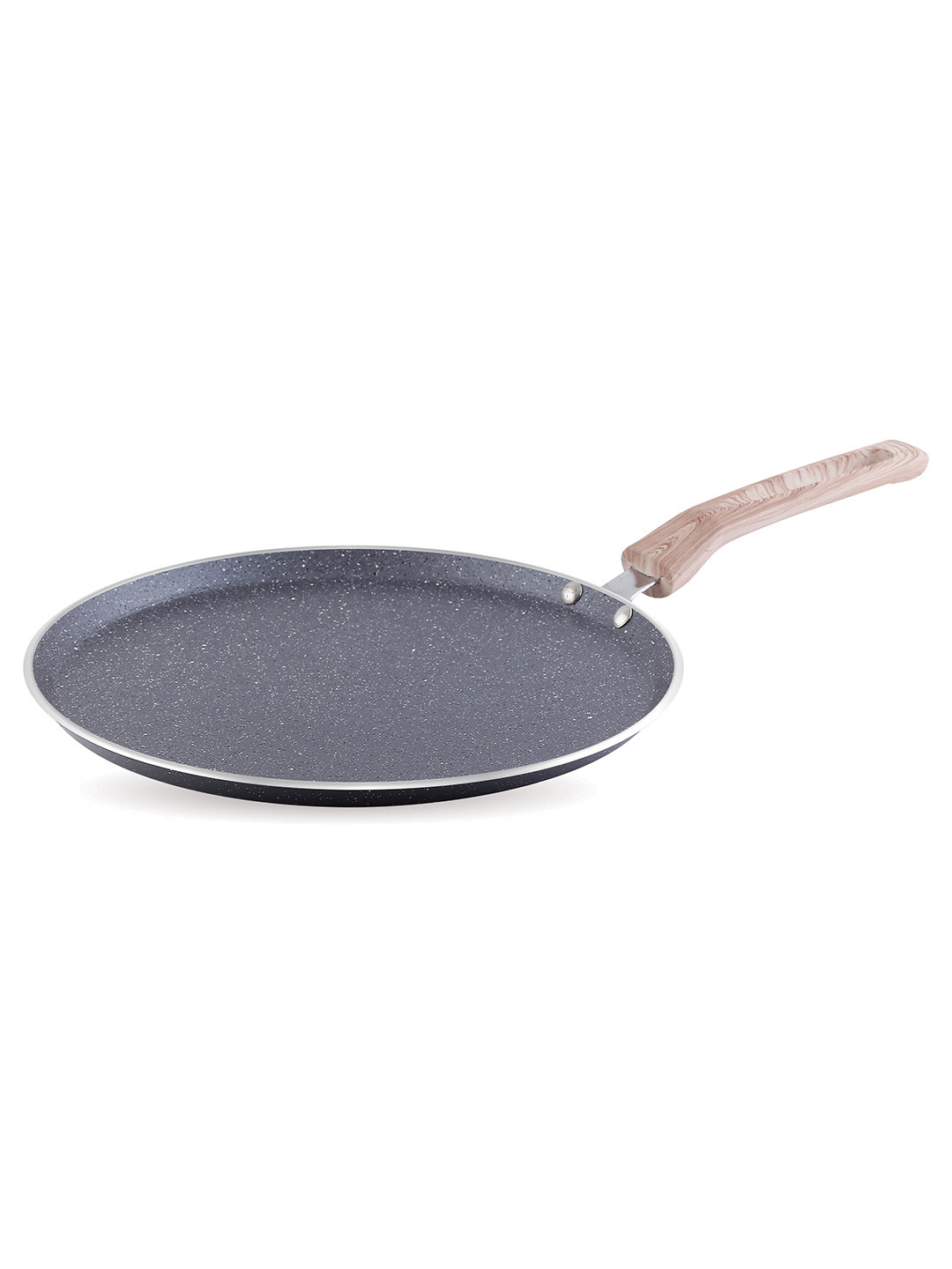 Jaipan Granito Grey Easy to Clean Induction Based Aluminium Tawa