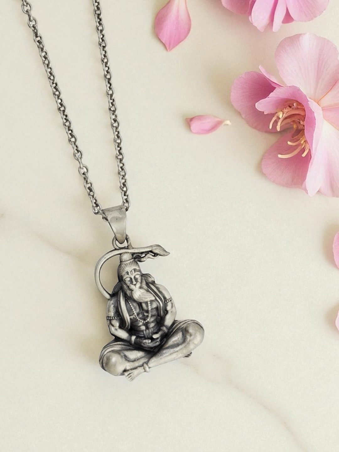 Azita Sterling Silver Lord Hanuman Pendant