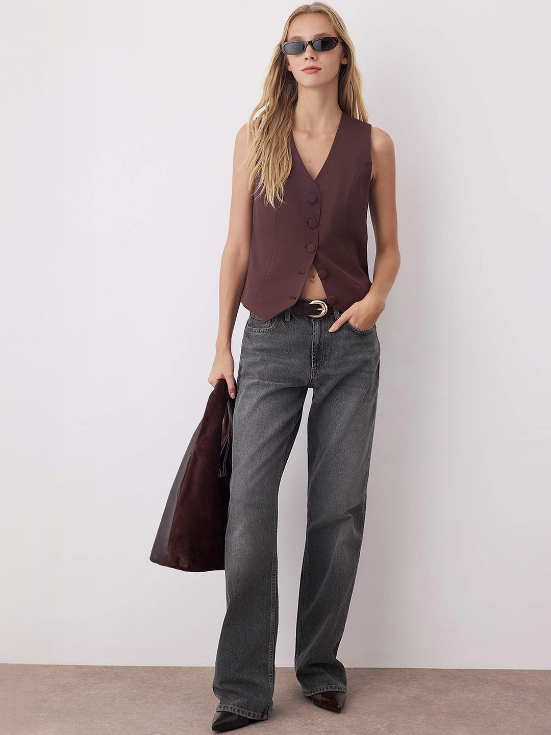 Trendyol  Women Waist Coat Top