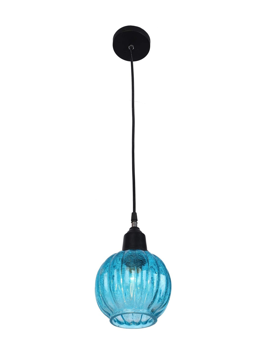 1ST TIME Blue Textured Ceiling Lamp