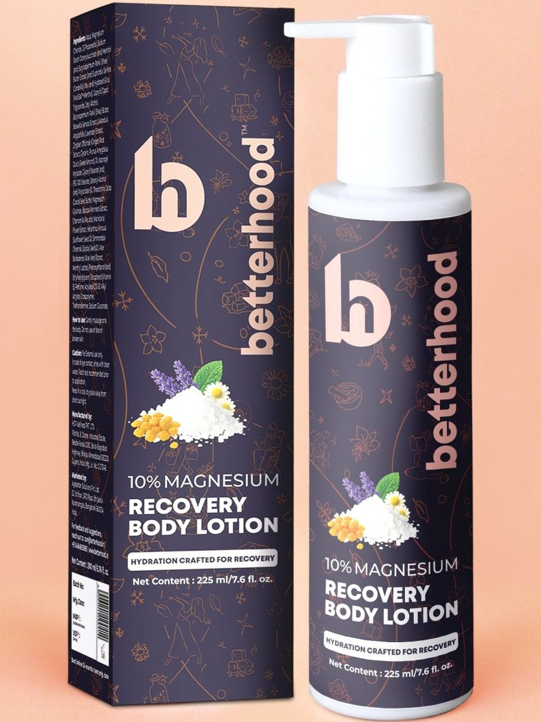 betterhood 10% Magnesium Recovery Body Lotion For Sleep Support -250 ml