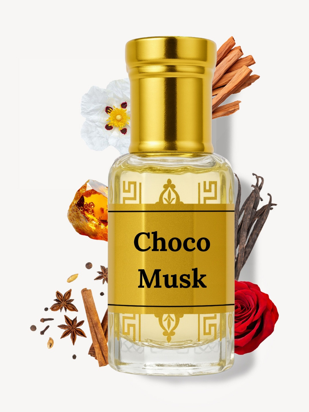 Ali Perfumes Choco Musk Alcohol Free Attar - 12 ml