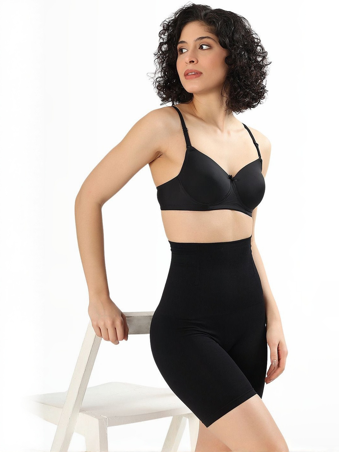 SHAPER PEACH Women Tummy & Thigh Shapewear