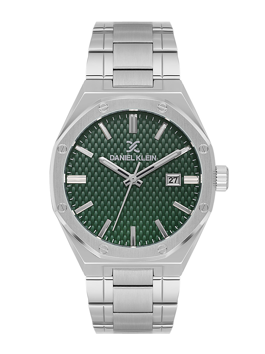 Daniel Klein Men Dial & Bracelet Style Straps Analogue Automatic Watch DK.1.14081-4_N