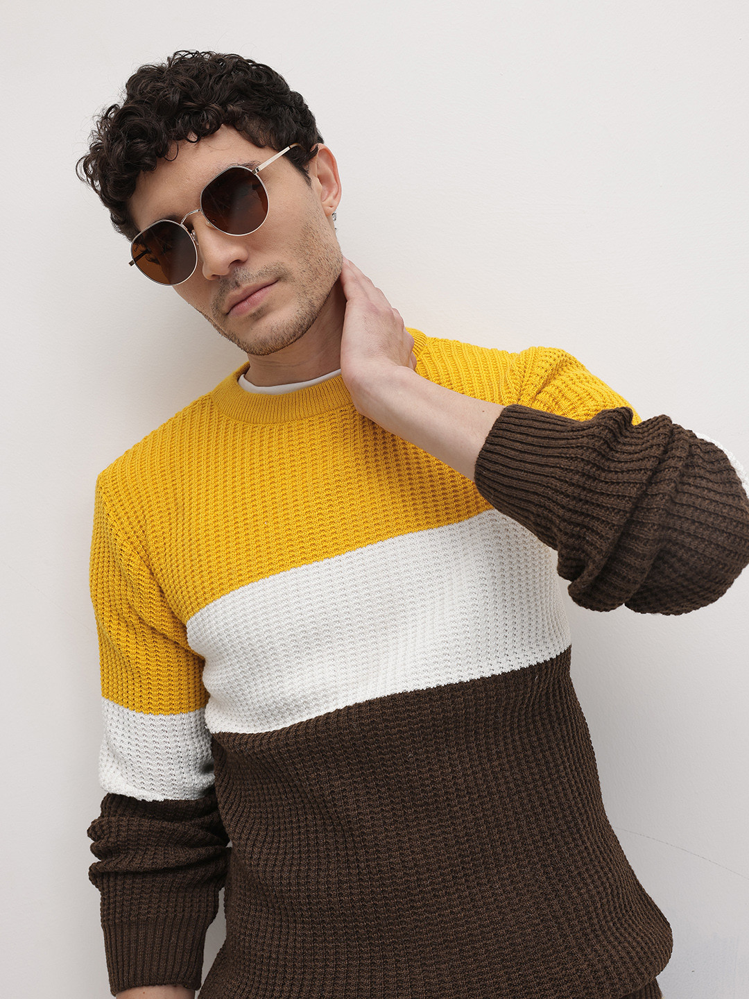 The Roadster Life Co. Colourblocked Pullover