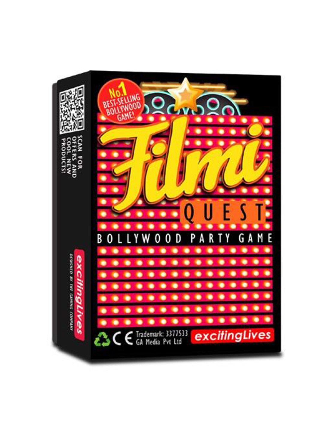 exciting Lives Filmi Quest Bollywood Party Game