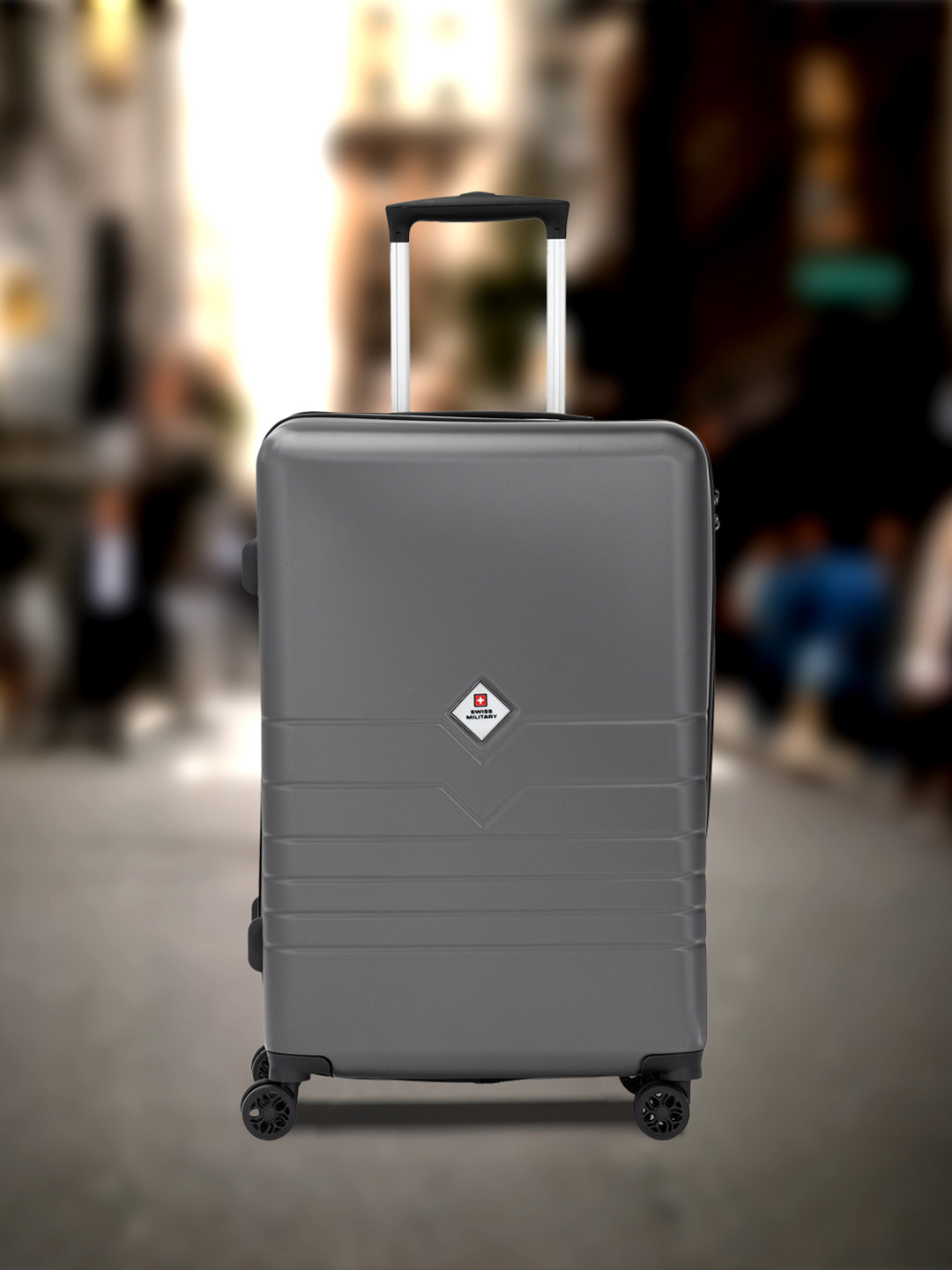 SWISS MILITARY Medium  Hard-Sided Trolley Bag