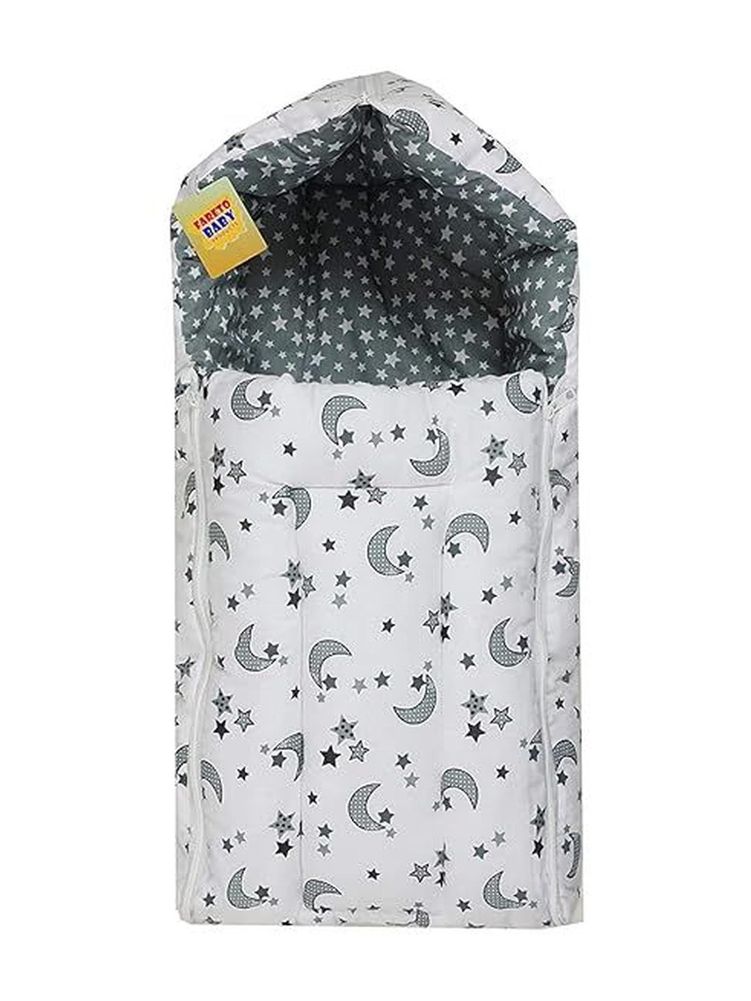 Fareto Kids Printed Pure Cotton 3 In 1 Baby Bed Sets