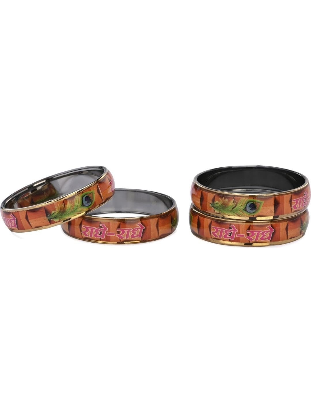 SOMIL Set Of 8 Ethnic Bangles
