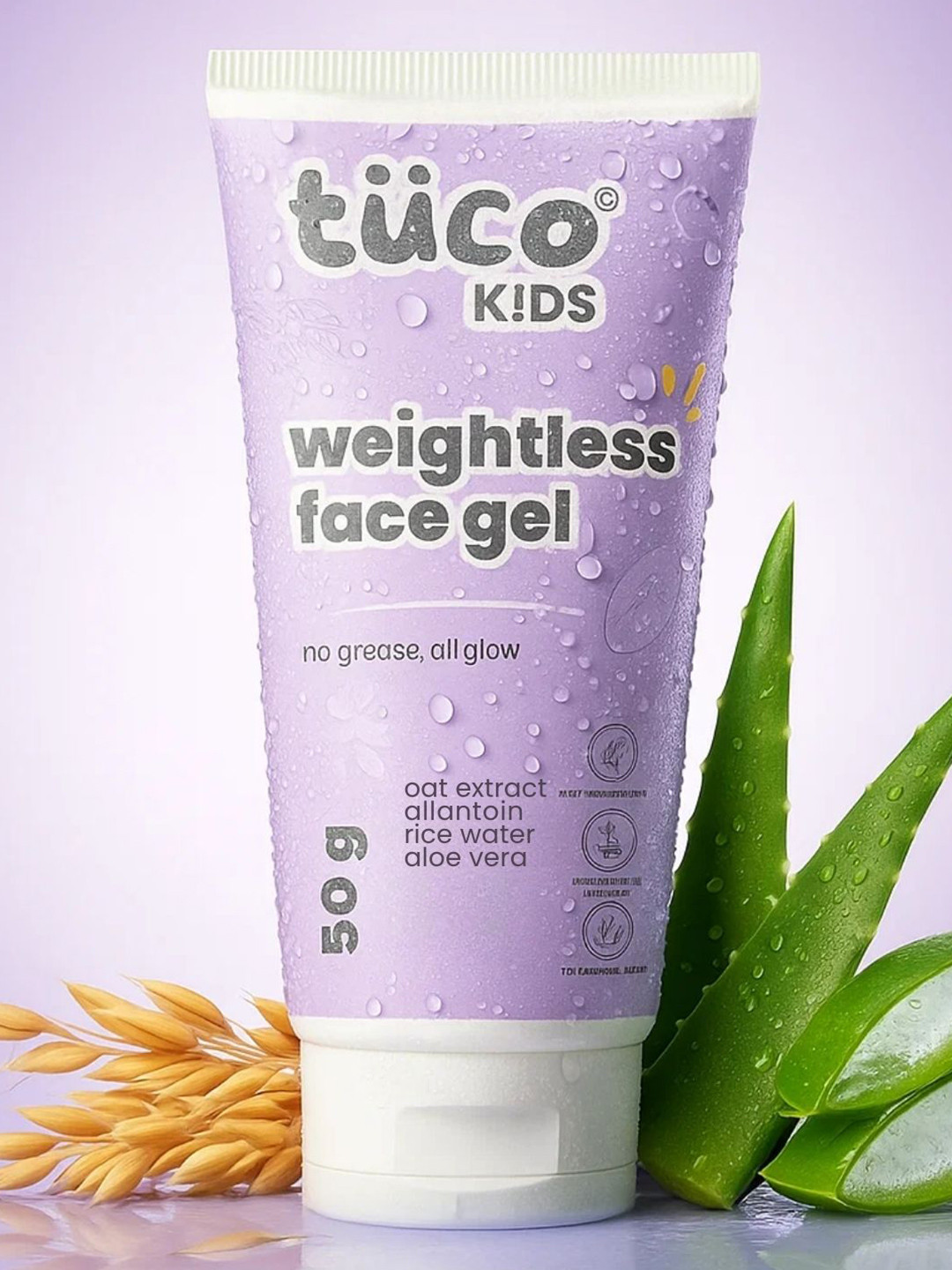 Tuco Intelligent Kids Moisturizer with Oat Extract & Rice Water- 50gm