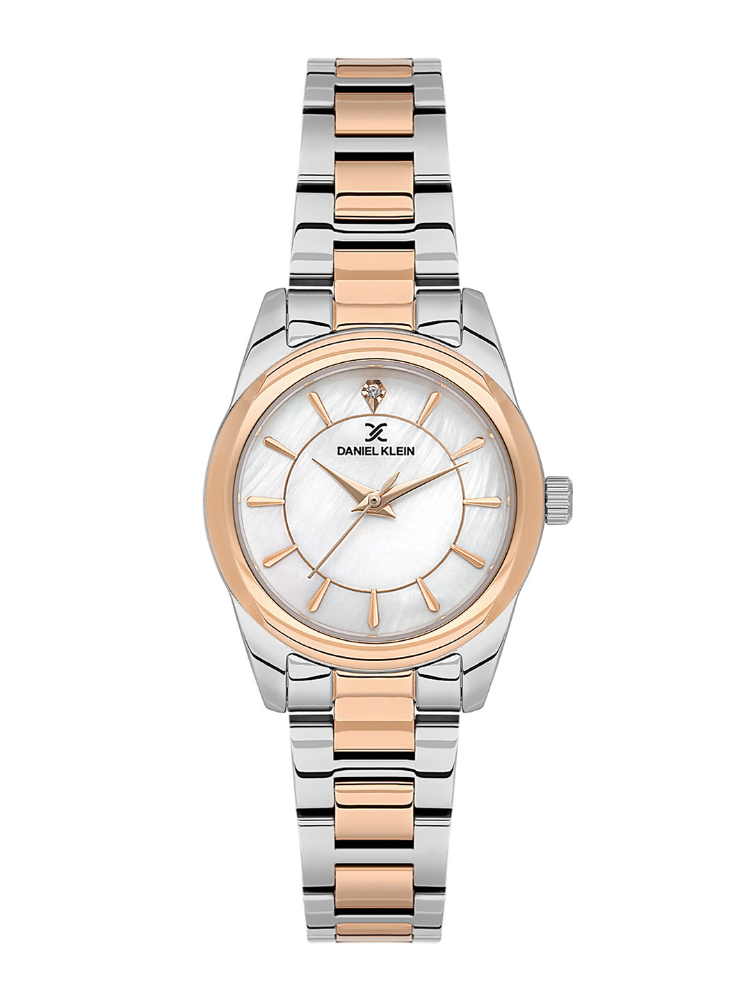 Daniel Klein Premium Lady Women Mother of Pearl Analogue Automatic Watch DK.1.13929-6_N