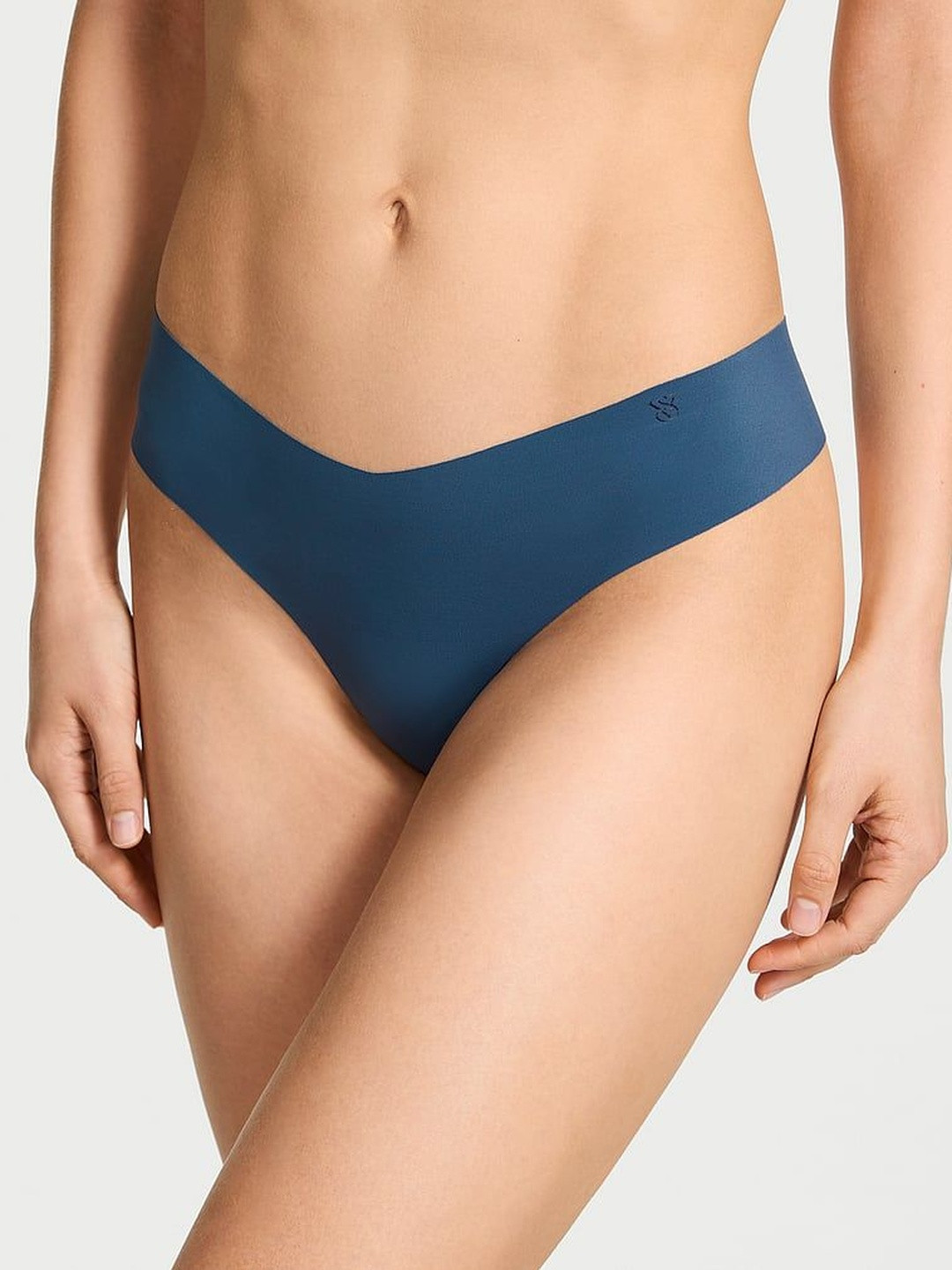 Victoria's Secret Women No-Show Low-Rise Inner Elastic Thong Briefs