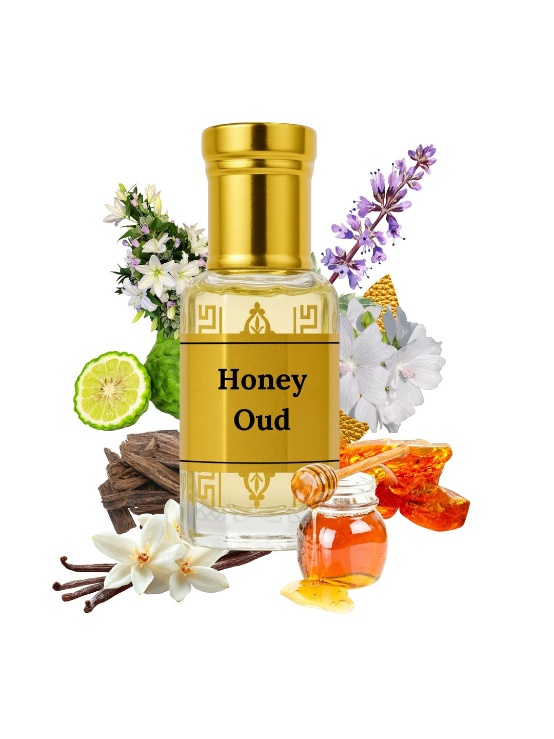 Ali Perfumes Honey Oud Alcohol Free Attar - 12 ml