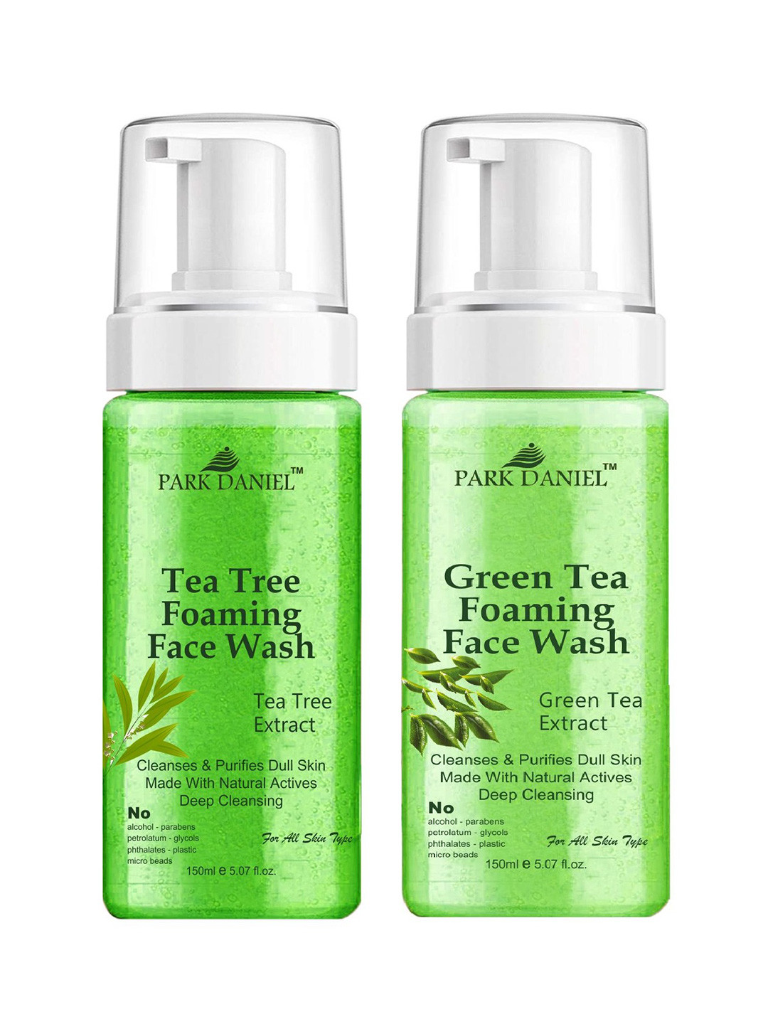 Park Daniel Tea Tree Foaming Face Wash For Deep Cleansing - 150 ml