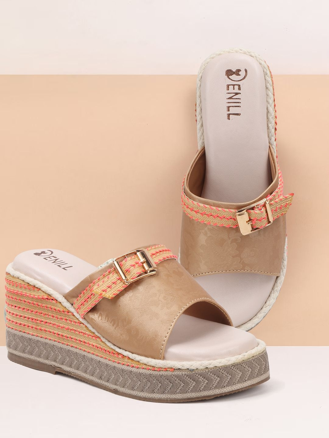 Denill Women Solid Open Toe Leather Mules