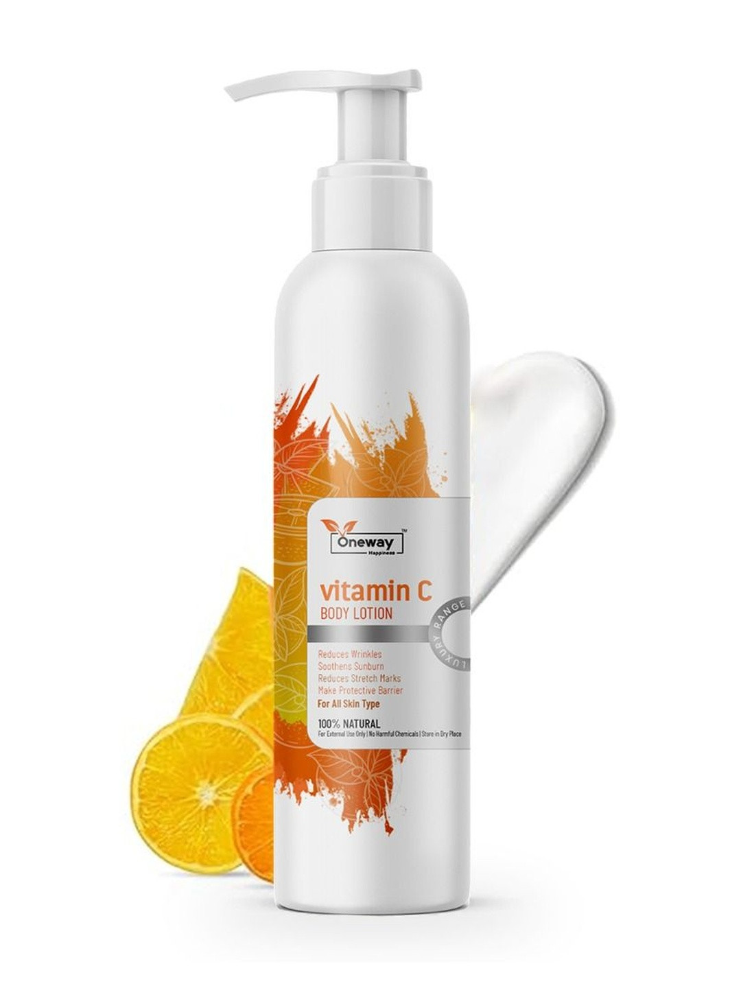 Oneway Happiness Vitamin C Body Lotion With Shea Butter - 200 ml