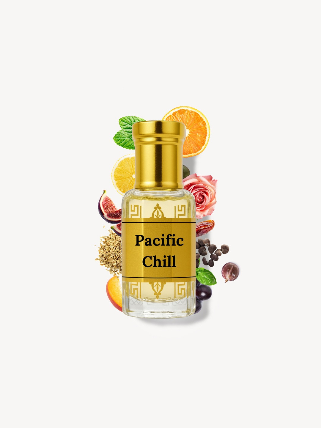Ali Perfumes Pacific Chill Alcohol Free Attar - 12 ml