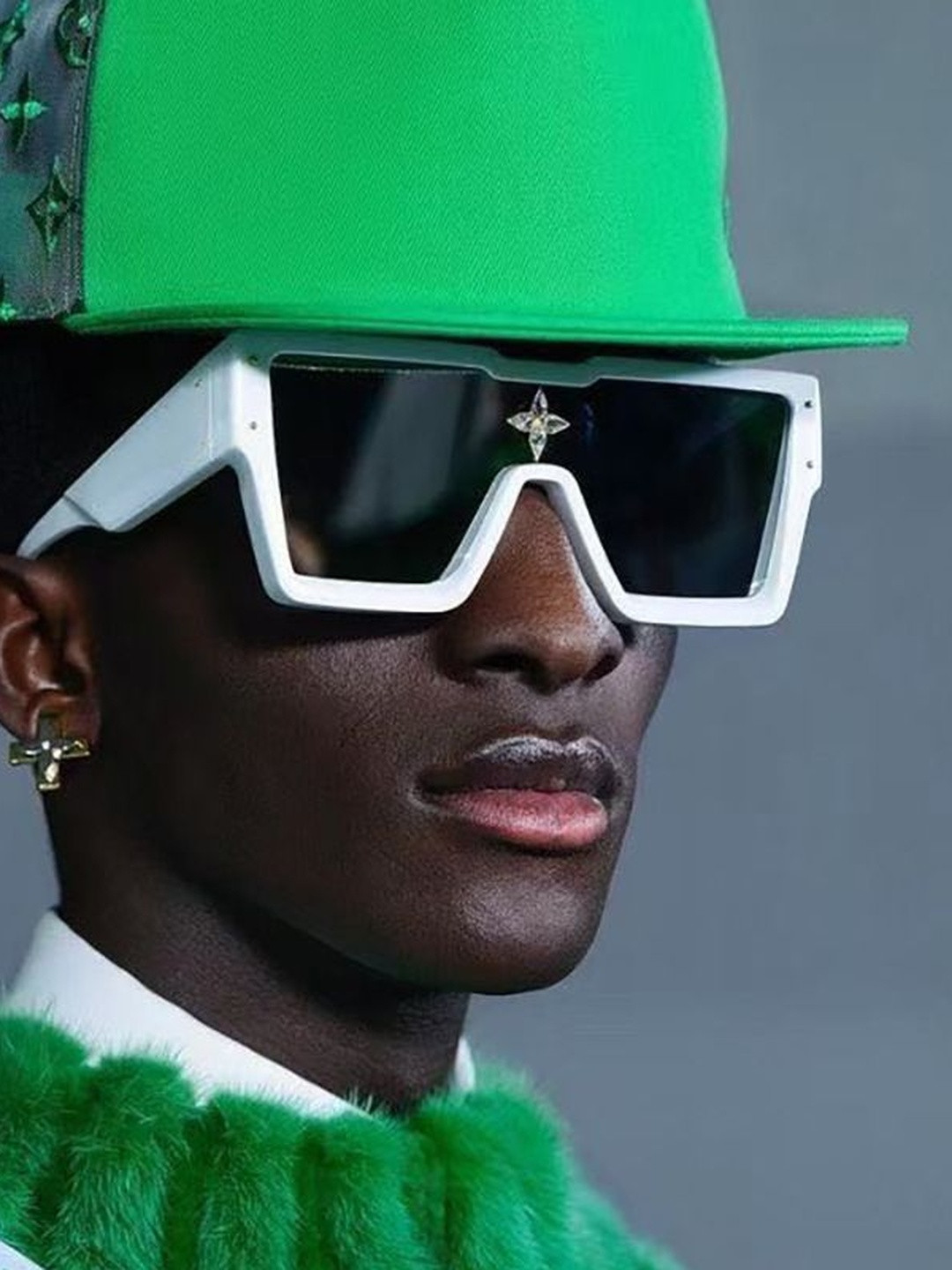 Arzonai Unisex Full Rim Lens & Plastic-Metal Rectangle Sunglasses with UV Protected Lens