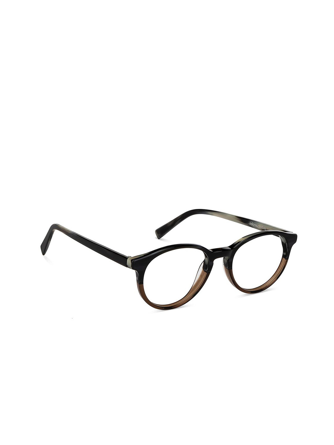 John Jacobs Unisex Half Rim Round Frame
